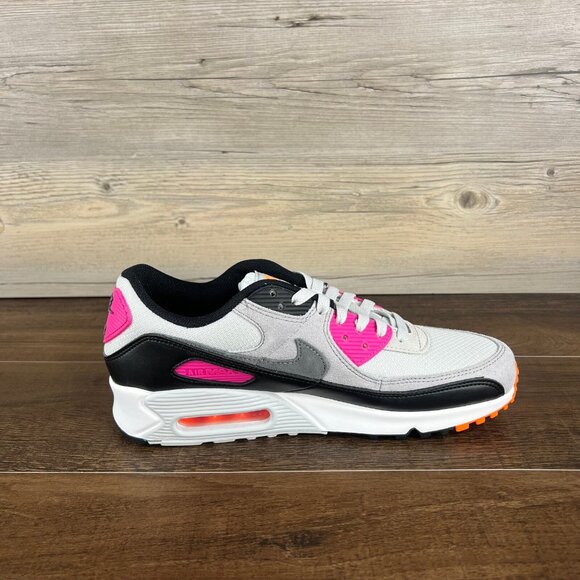 Nike Air Max 90 Dunkin Donuts Mens Size 10.5 Alchemy Pink Cool Grey FN6958 003 - Picture 6 of 10
